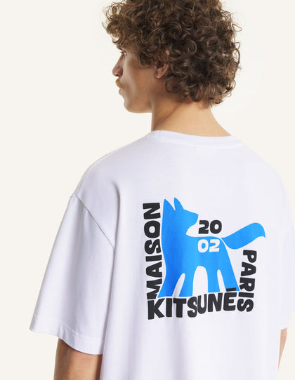 Gallery Fox Print Oversize Tee-shirt