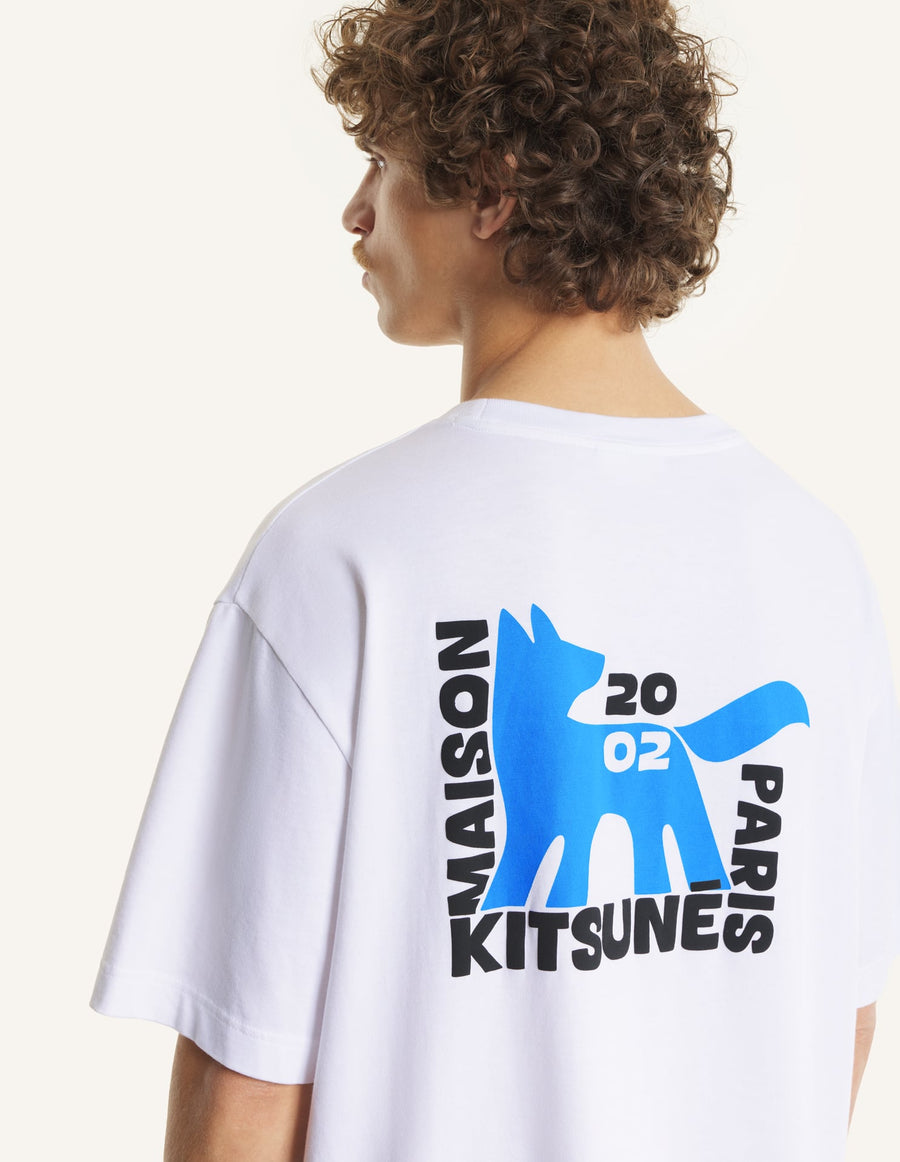 Gallery Fox Print Oversize Tee-shirt