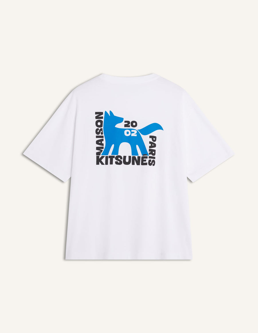 Gallery Fox Print Oversize Tee-shirt