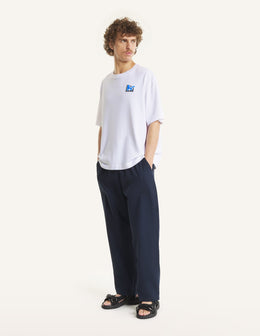 Gallery Fox Print Oversize Tee-shirt