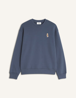 Dressed Fox Embroidered Sweatshirt