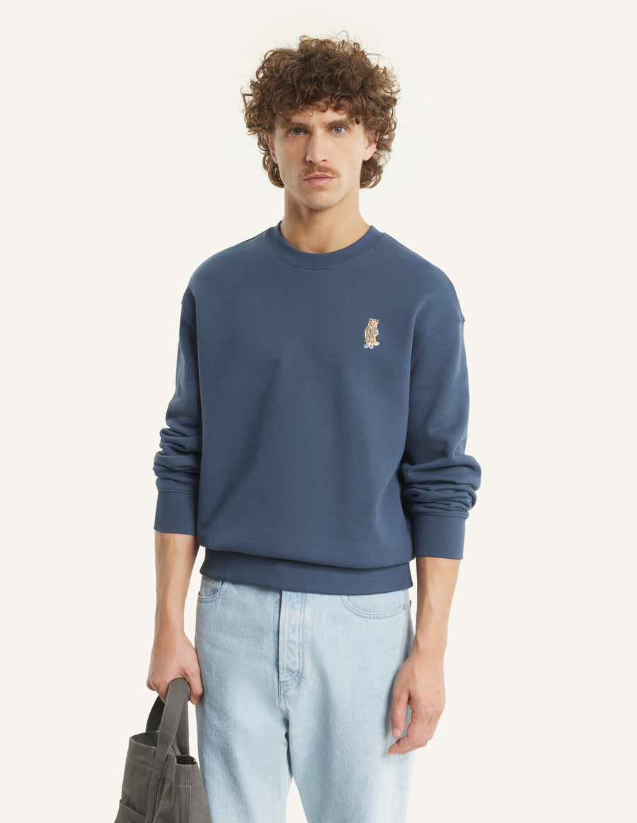 Dressed Fox Embroidered Sweatshirt