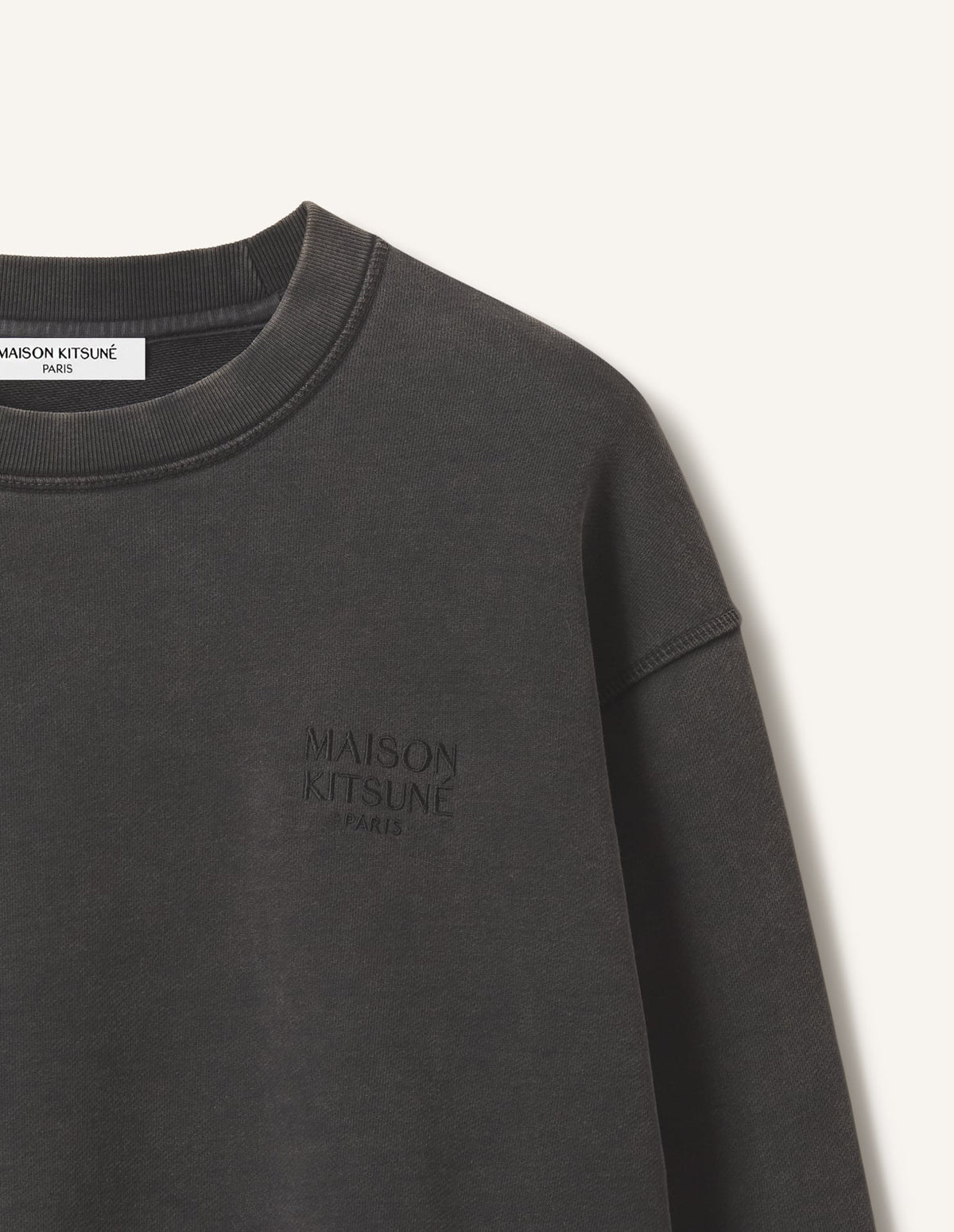 Maison Kitsune Gallery Faded Relaxed Sweatshirt