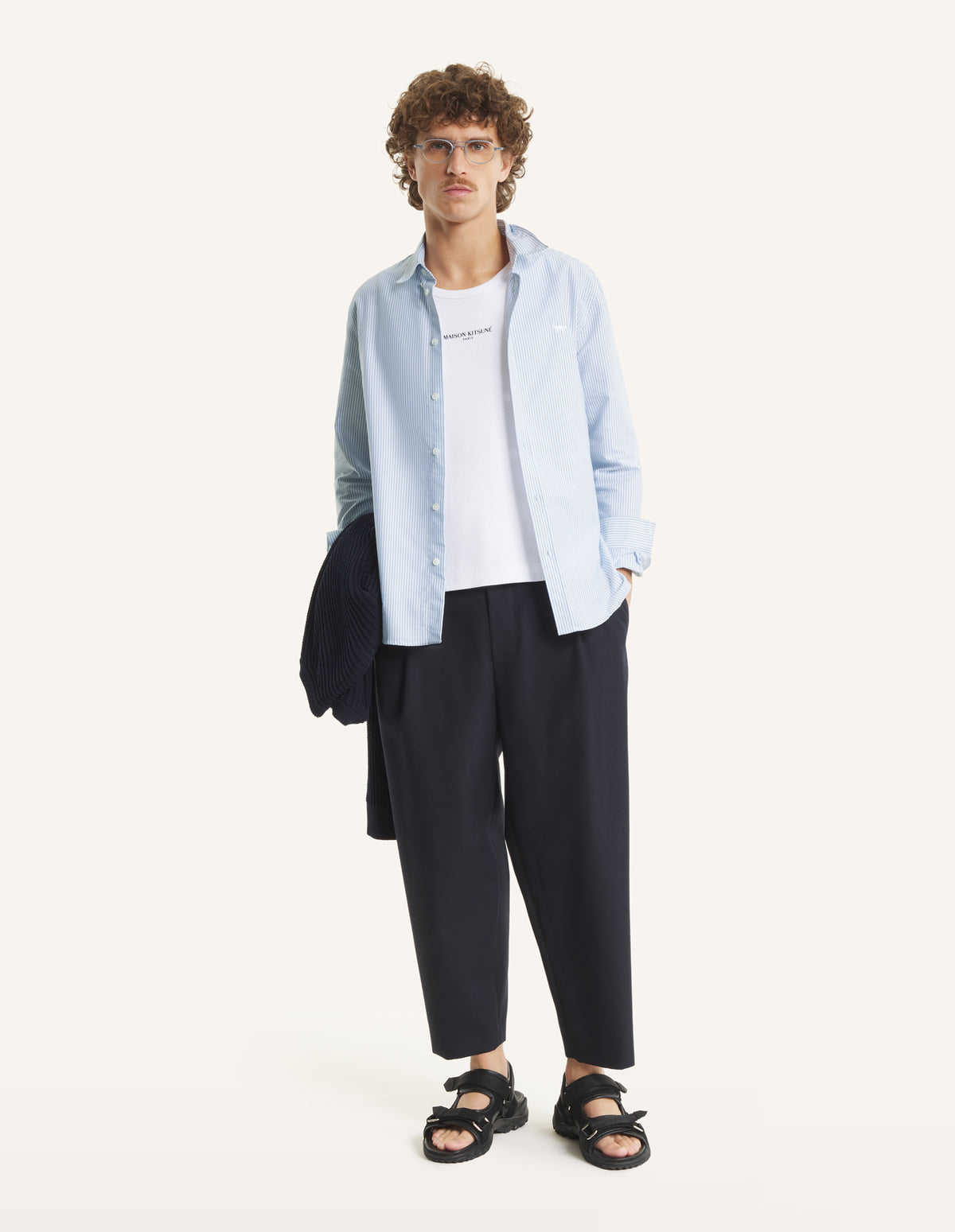 Profile Fox Striped Regular Shirt