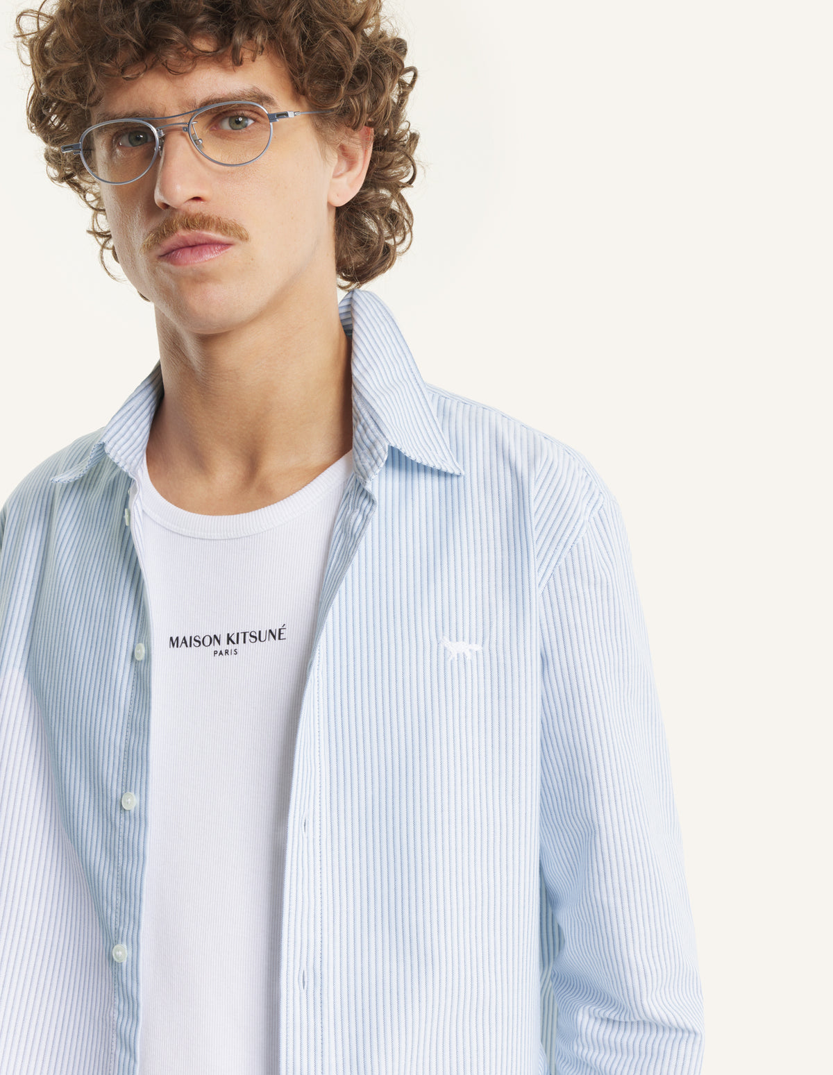 Profile Fox Striped Regular Shirt
