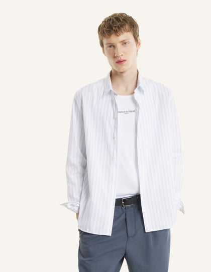 Profile Fox Striped Regular Shirt