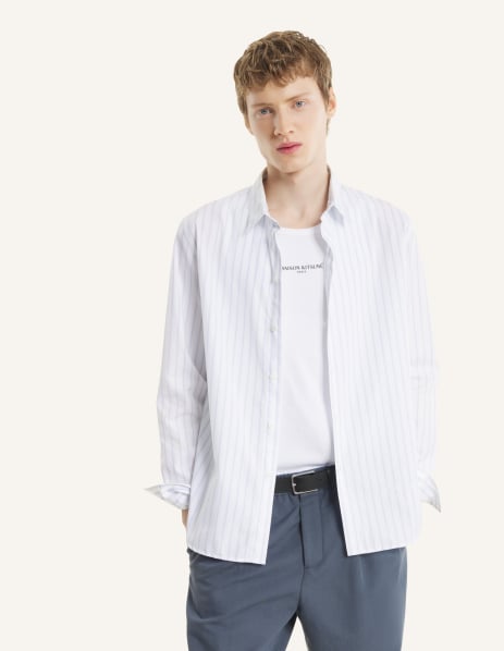 Profile Fox Striped Regular Shirt