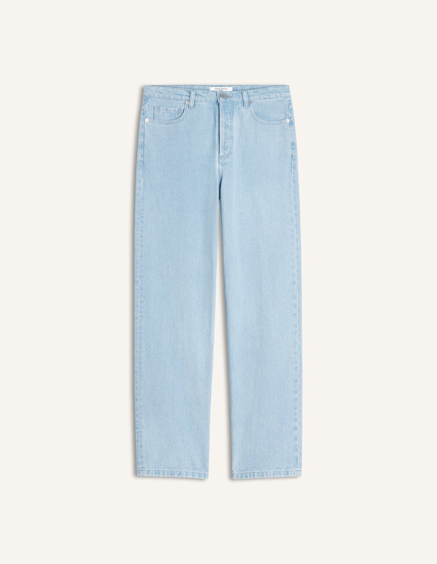Light Wash Wide Jeans