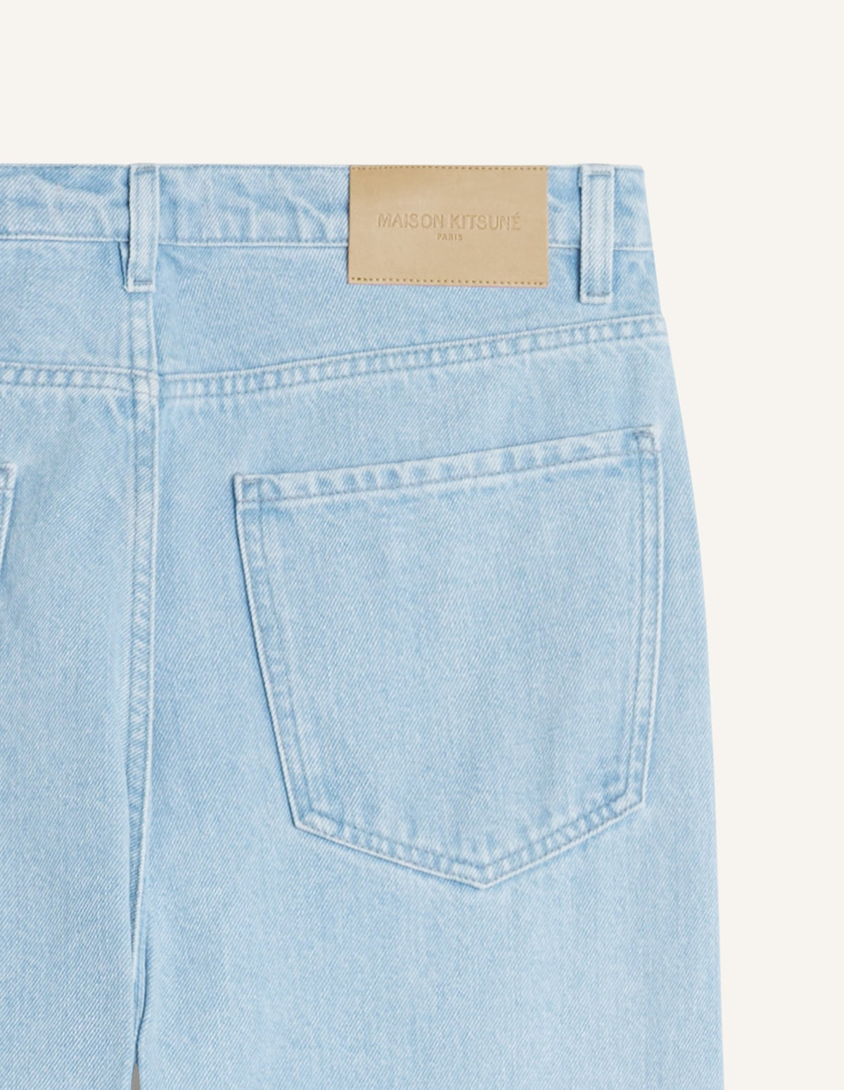 Light Wash Wide Jeans