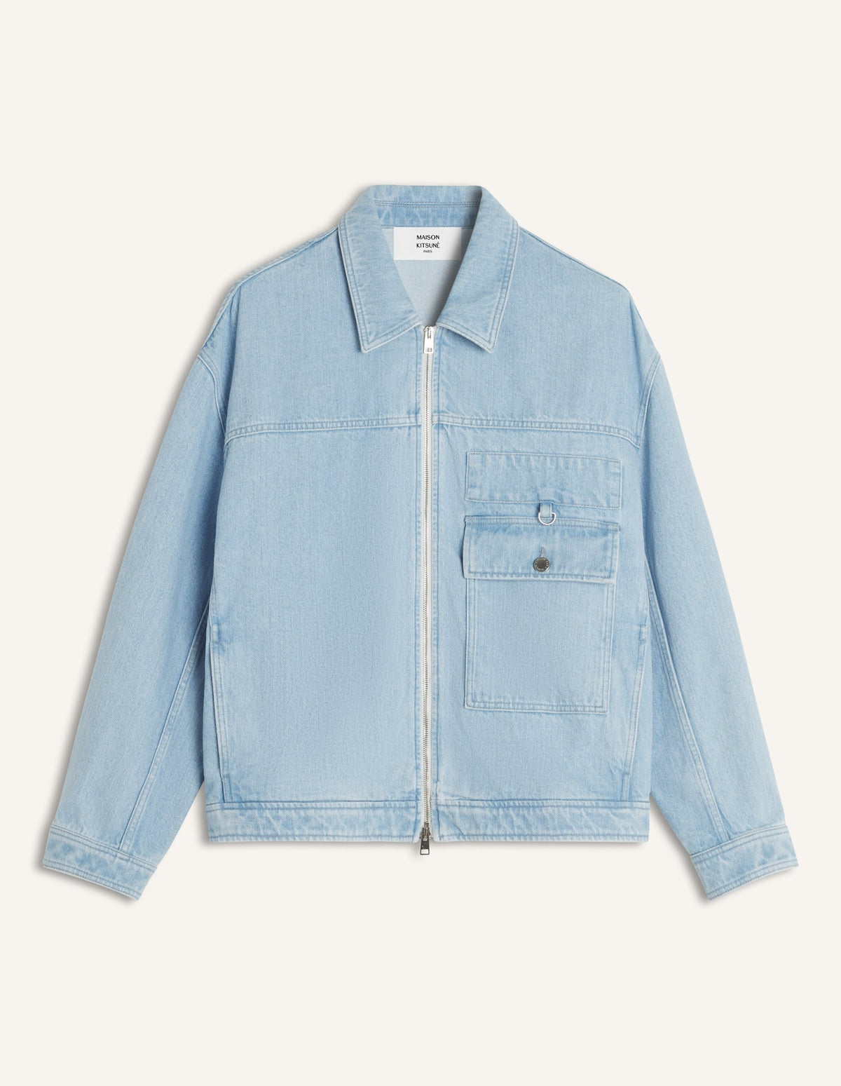 Zipped Denim Jacket