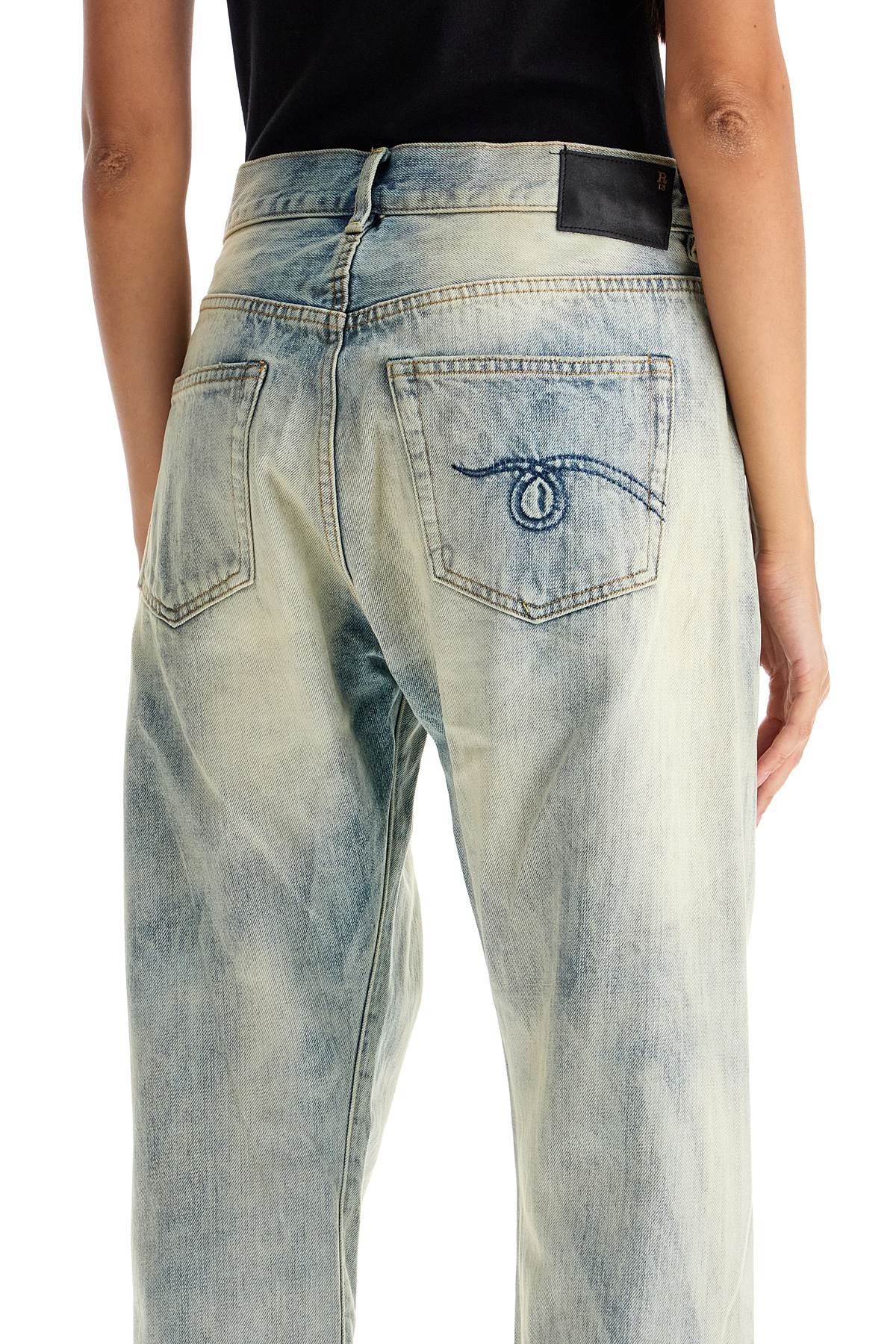 R13 crossover denim