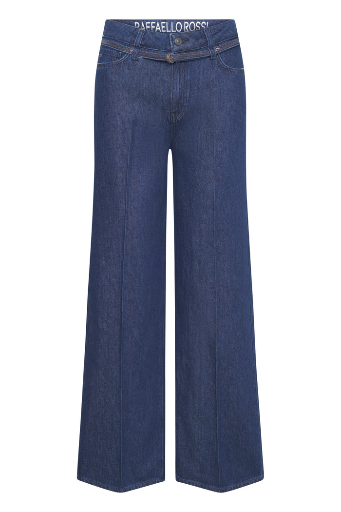 Raffaello Rossi Sventy B Blue Soft Touch Denim