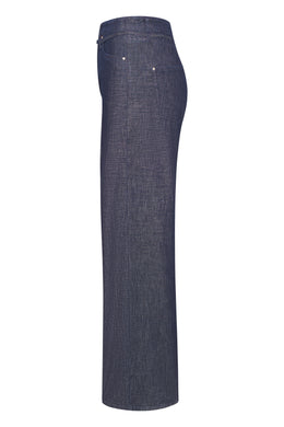 Raffaello Rossi Sventy Belt Dark Blue Denim