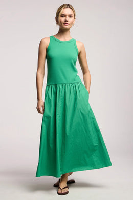 Romilly Flowing Poplin Pink Dress