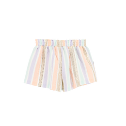 Ruthie Bow Jacquard Shorts Begonia Pink