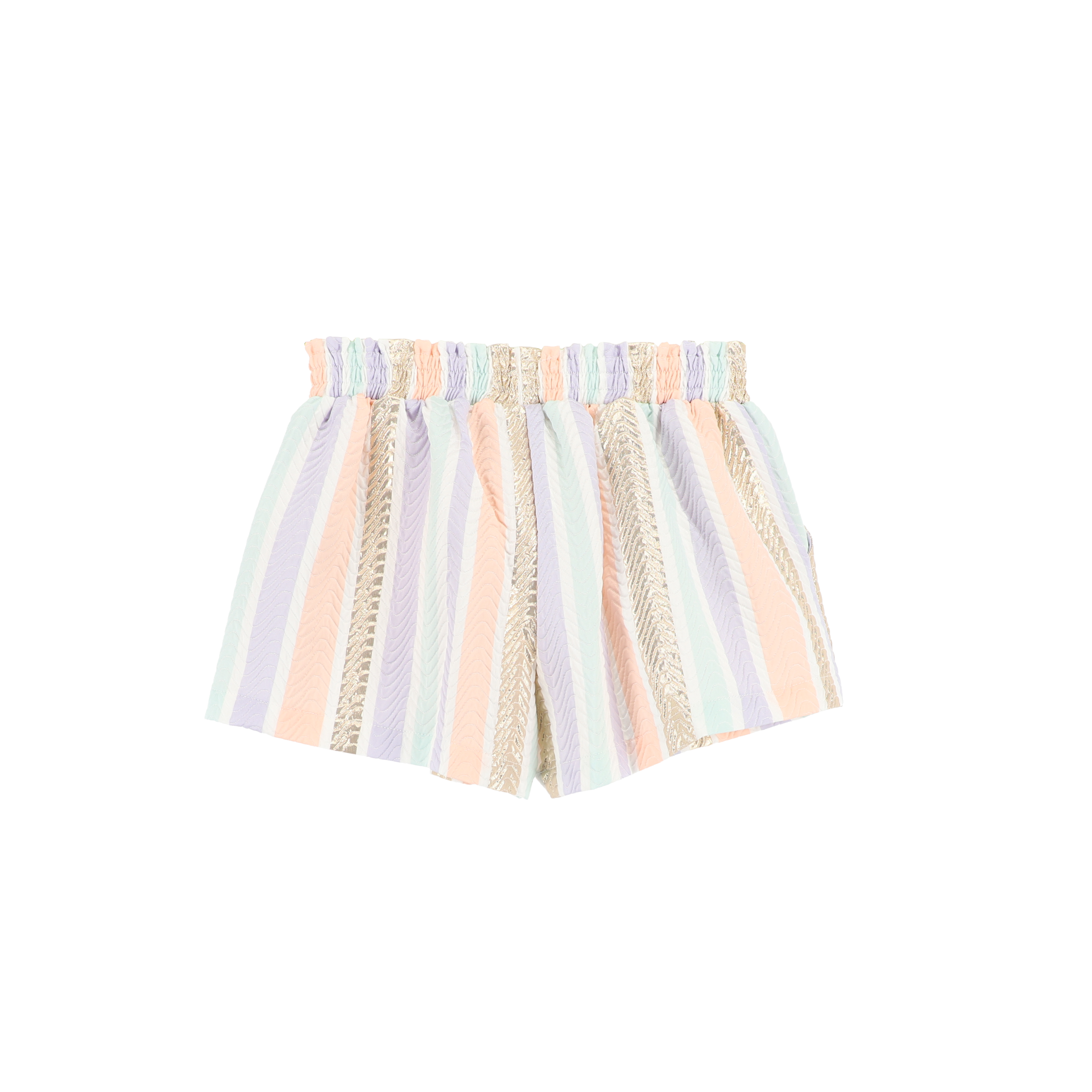 Angel Face Ruthie Bow Jacquard Shorts Begonia Pink