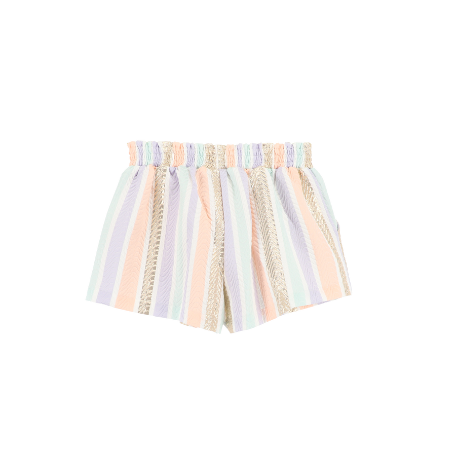 Ruthie Bow Jacquard Shorts Begonia Pink