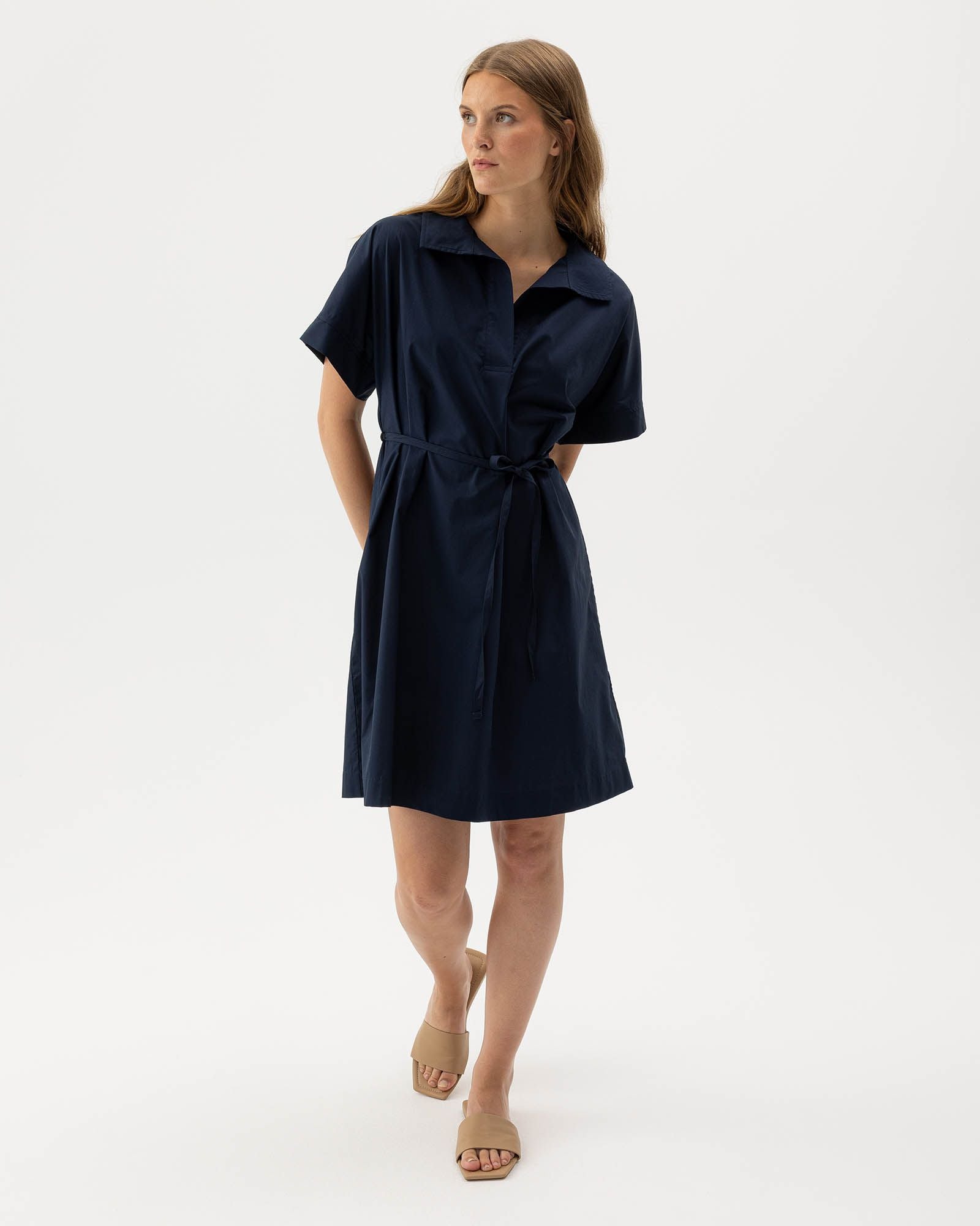 Holebrook Marie Tunic Dress - Navy