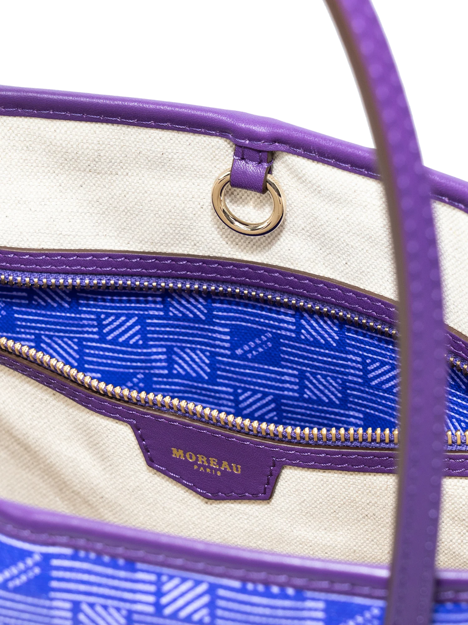 Moreau Paris St. Tropez Zipped Tote