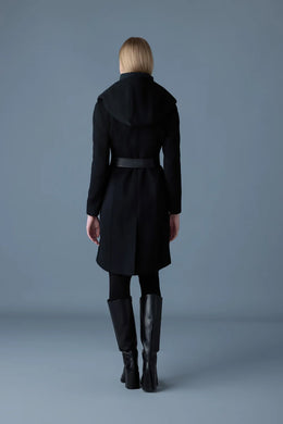 Mackage SHIA-SLB 2-in-1 double-face wool coat with removable bib