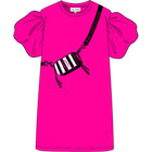 SHORT SLEEVED DRESS MALABAR FLUORESCENT