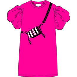 SHORT SLEEVED DRESS MALABAR FLUORESCENT