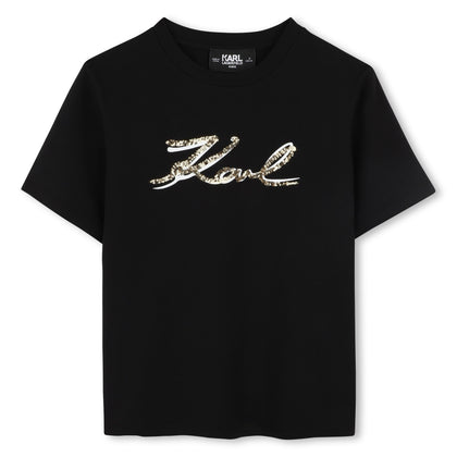 SHORT SLEEVES TEE-SHIRT BLACK