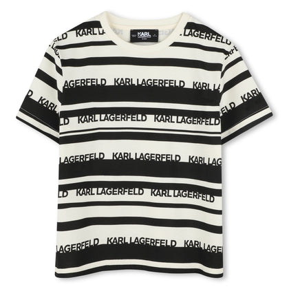SHORT SLEEVES TEE-SHIRT IVORY KARL