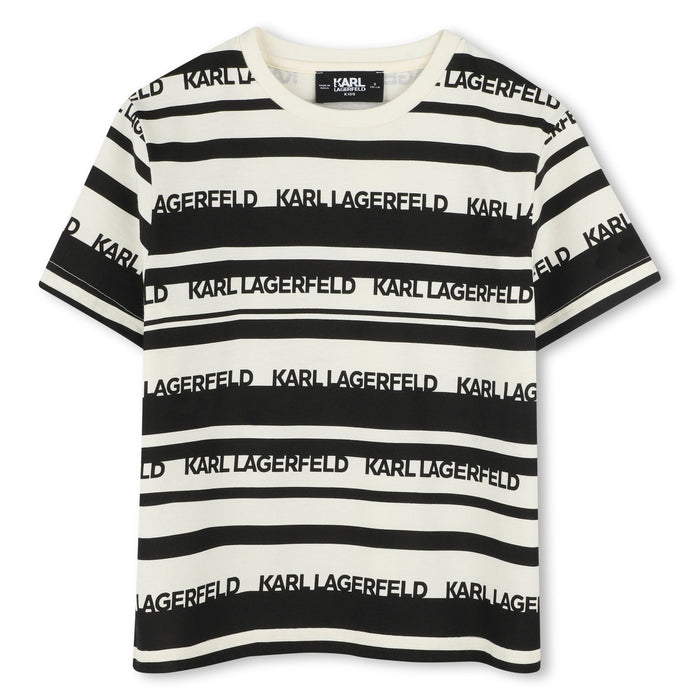 SHORT SLEEVES TEE-SHIRT IVORY KARL