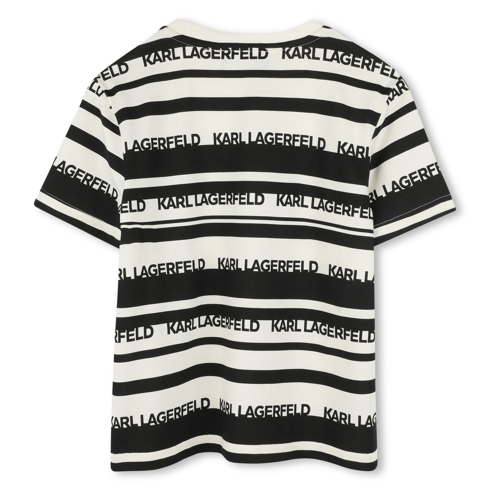 SHORT SLEEVES TEE-SHIRT IVORY KARL