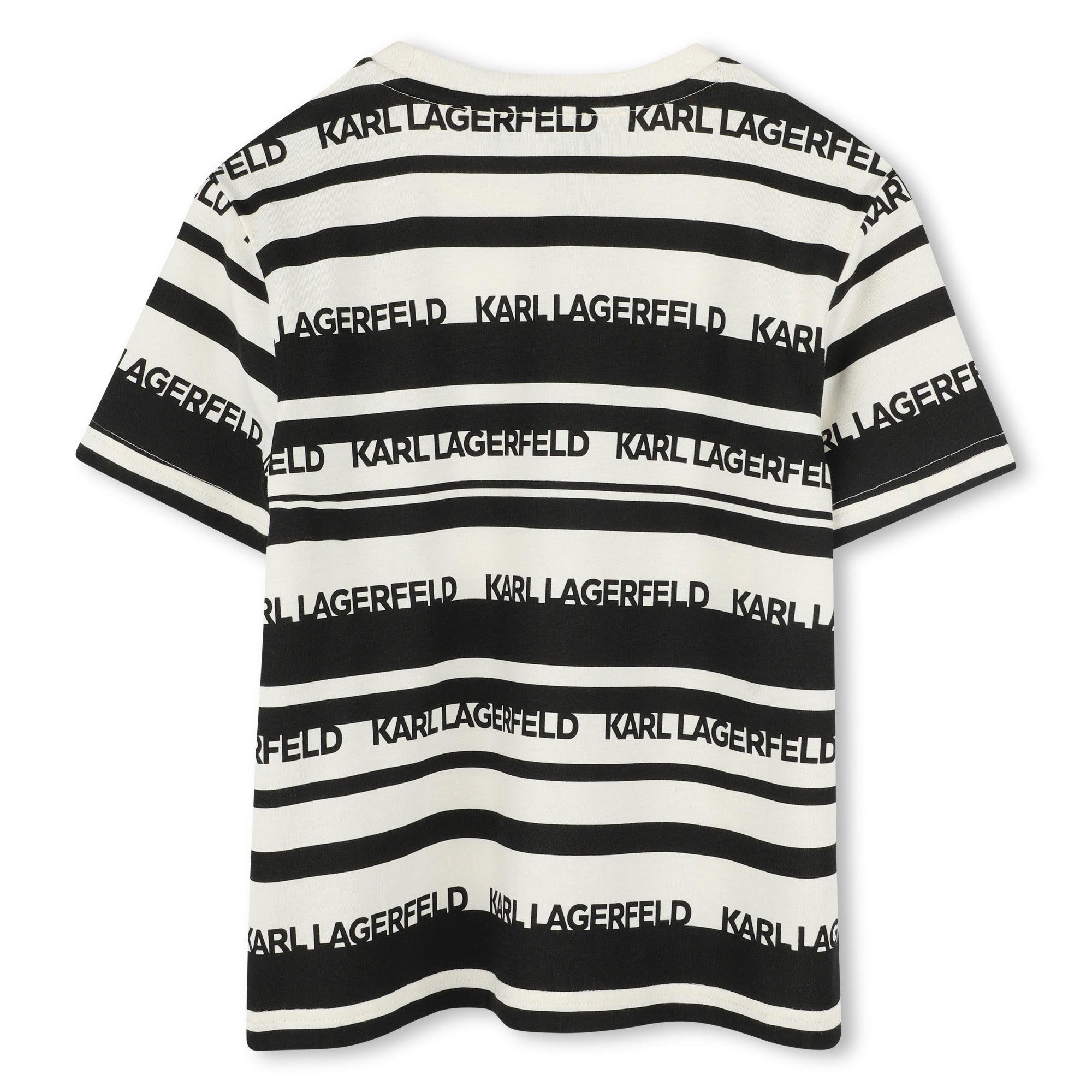 Karl Lagerfeld SHORT SLEEVES TEE-SHIRT IVORY KARL
