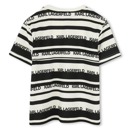 SHORT SLEEVES TEE-SHIRT IVORY KARL