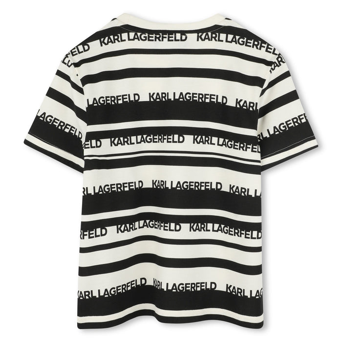 SHORT SLEEVES TEE-SHIRT IVORY KARL