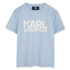 SHORT SLEEVES TEE-SHIRT PALE BLUE