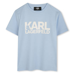 SHORT SLEEVES TEE-SHIRT PALE BLUE