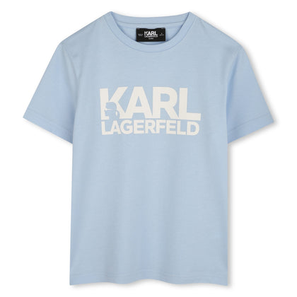 SHORT SLEEVES TEE-SHIRT PALE BLUE