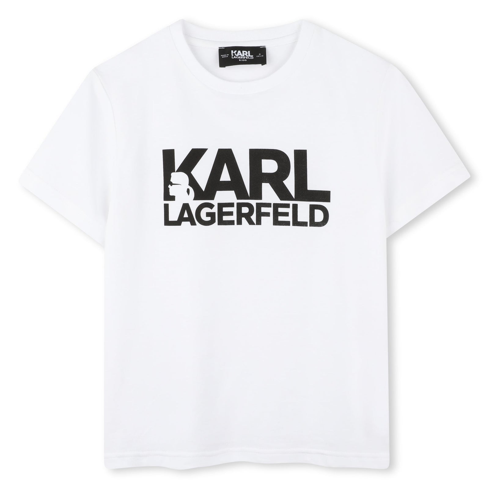 SHORT SLEEVES TEE-SHIRT WHITE KARL