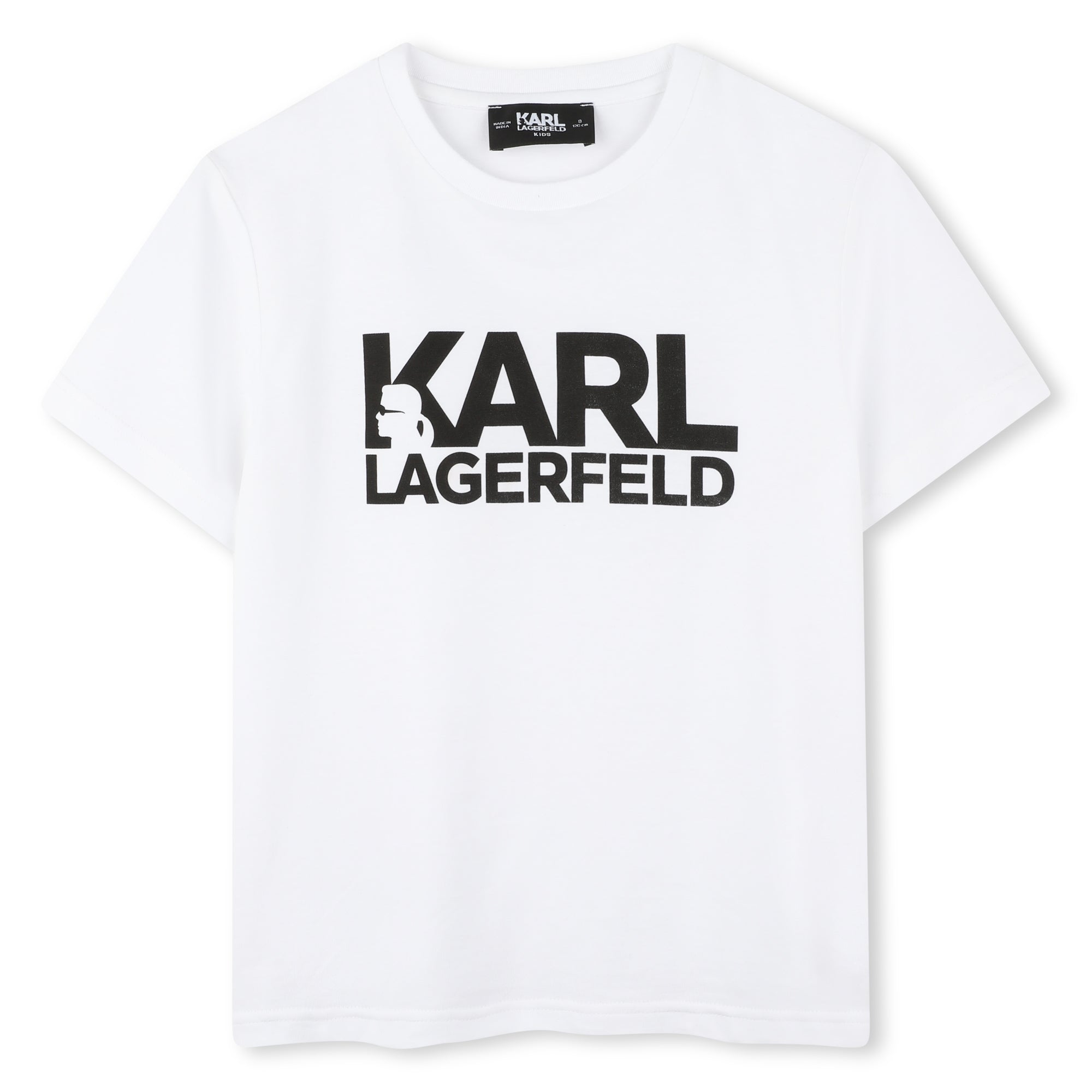 Karl Lagerfeld SHORT SLEEVES TEE-SHIRT WHITE KARL