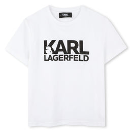 SHORT SLEEVES TEE-SHIRT WHITE KARL