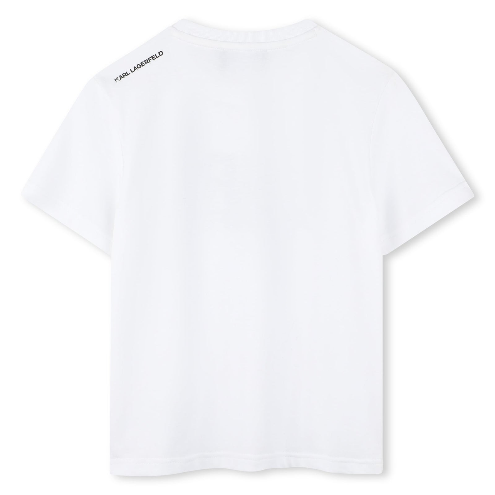 SHORT SLEEVES TEE-SHIRT WHITE KARL