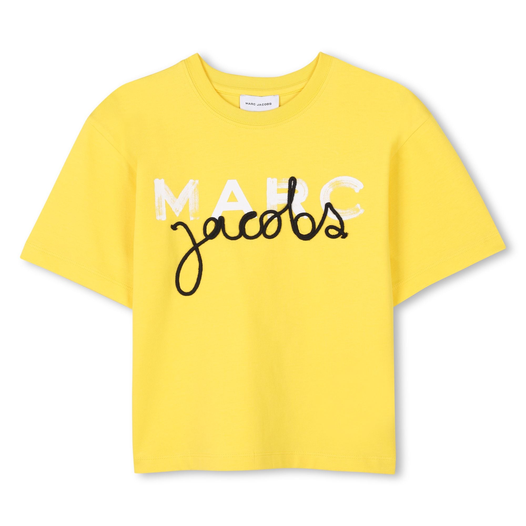Marc Jacobs SHORT SLEEVES TEE-SHIRT YELLOW