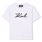SHORT SLEEVES TEE-SHIRT KARL WHITE