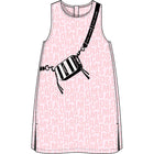 SLEEVELESS DRESS PINK