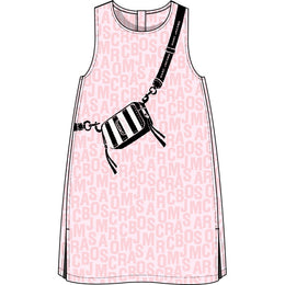 SLEEVELESS DRESS PINK