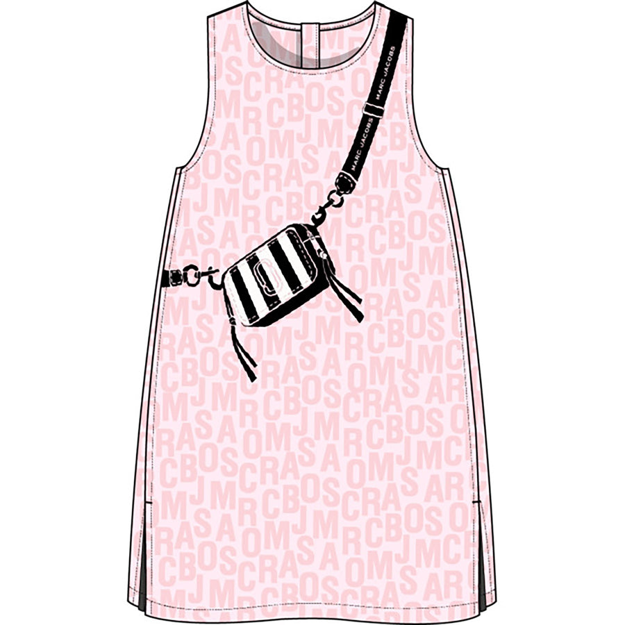 SLEEVELESS DRESS PINK