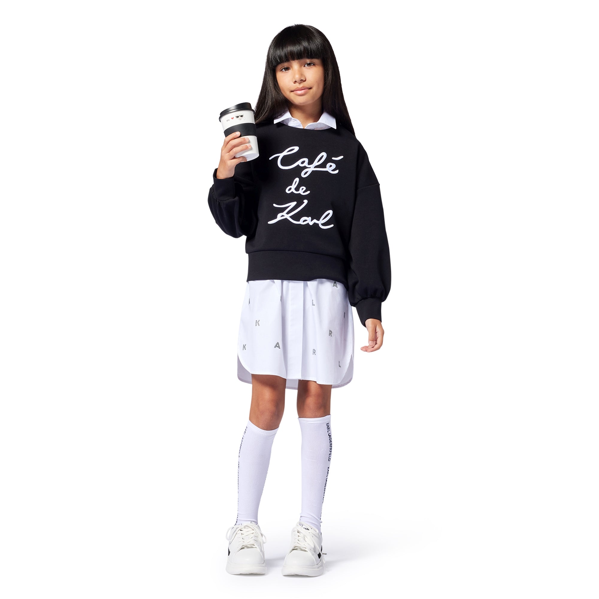 Karl Lagerfeld SWEATSHIRT BLACK