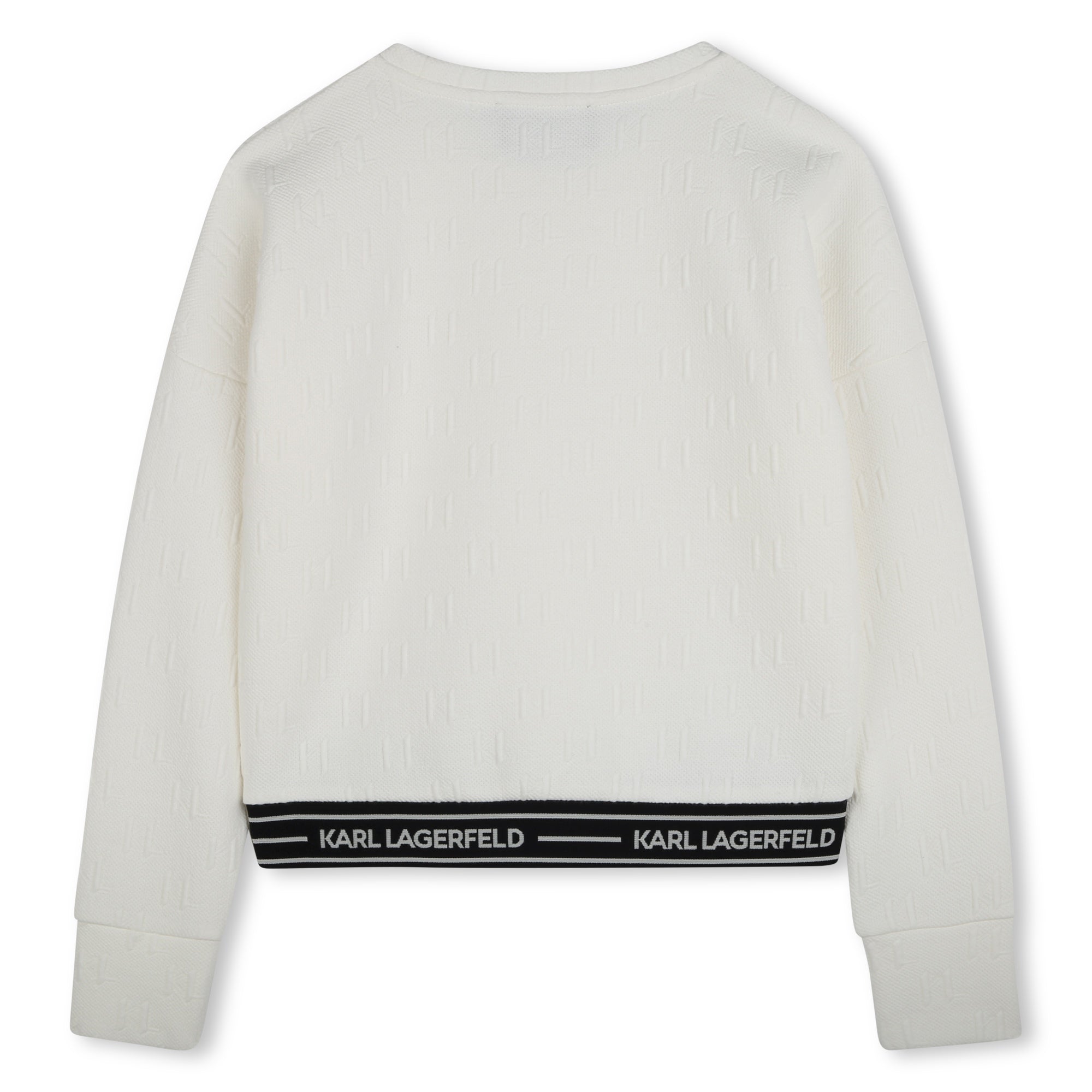Karl Lagerfeld SWEATSHIRT IVORY