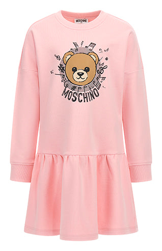 Moschino Teddy Bear Cotton Plush Dress