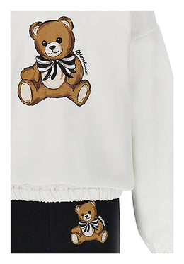 Teddy Bear print tracksuit set