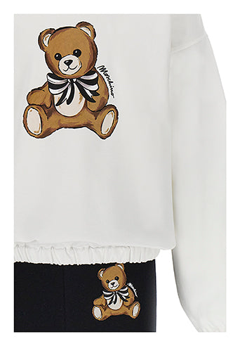 Teddy Bear print tracksuit set